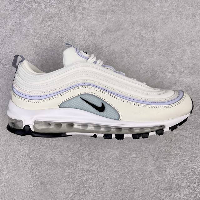 Ck版福利特价 Nk Air Max 97 Og 浅蓝白 Cz6087-102 原装批次子弹 拆解原鞋开发 打造全市场最强版本子弹 这里只对比原鞋原厂tpu反光