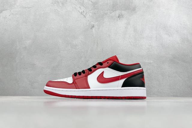 升级版 Air Jordan 1 Low Aj1乔1低帮休闲板鞋 同步官方配色 市场唯一独家头层皮打造 原鞋原档案开发 原厂皮料 原档冲孔鞋头 正确满胶鞋垫 四