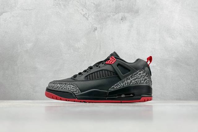 Air Jordan Spikize Low Cny 乔丹3.5代 斯派克李 黑红爆裂纹 Jordan Spizike是由air Jordan数双正代款式混搭而