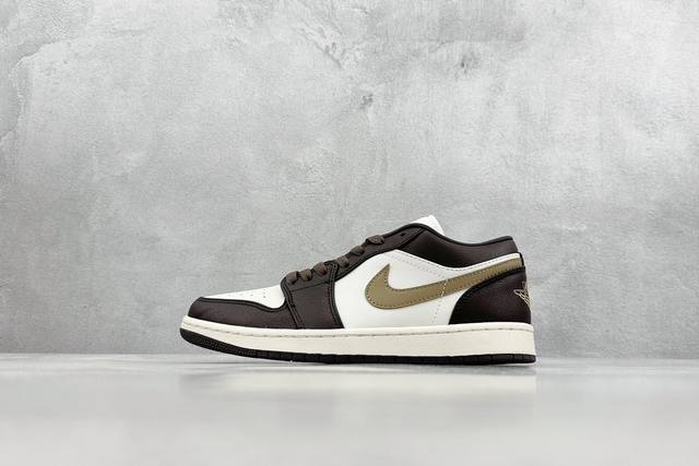 升级版 Air Jordan 1 Low Aj1乔1低帮休闲板鞋 同步官方配色 市场唯一独家头层皮打造 原鞋原档案开发 原厂皮料 原档冲孔鞋头 正确满胶鞋垫 四