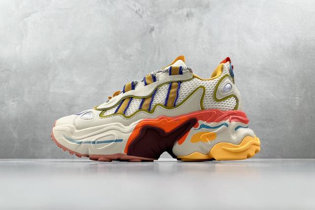 C版 大厂出品 Adidas Originals Ozthemis W 米白棕 货号 Ig5660 尺码 35 36 36.5 37.5 38 38.5 39