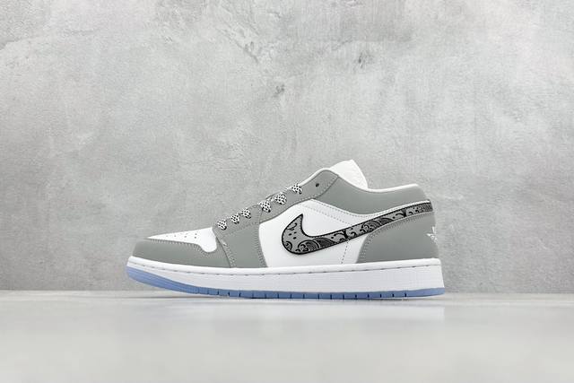 K版 Air Jordan 1 Low 音符黑豹 Aj1乔1低帮休闲板鞋 同步官方配色 市场唯一独家头层皮打造 原鞋原档案开发 原厂皮料 原档冲孔鞋头 正确满胶