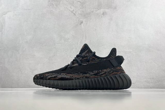 R+版 超强性价比 Adidas Originals Yeezy Boost 350 V2 暗黑暴龙兽 Mx Rock 黑色 货号 Gw3774 尺码 36 3