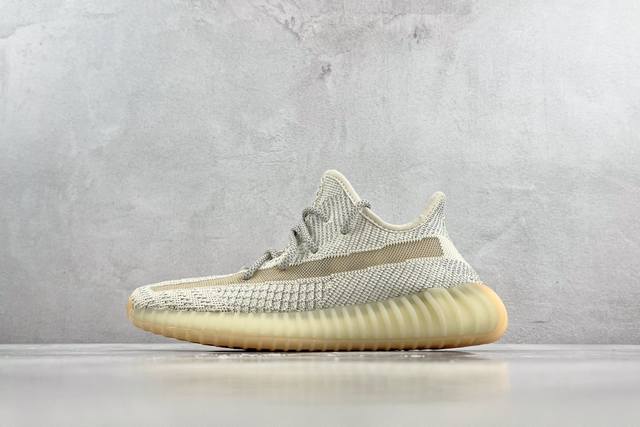 R+版 超强性价比 Adidas Originals Yeezy Boost 350 V2 满天星 Lundmark 芝麻 美洲地区限定 货号 Fv3254 尺