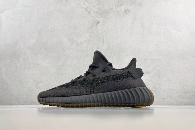 R+版 超强性价比 Adidas Originals Yeezy Boost 350 V2 黑生胶 Cinder Beflective 货号 Fy4176 尺码