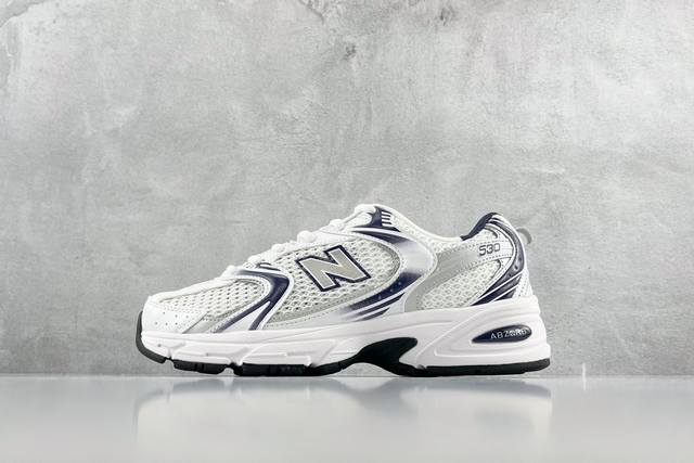 顶级原版 过验级别 New Balance Nb 530白灰 货号 Mr530Ba 尺码 36 36.5 37.5 38 38.5 39 40 40.5 41