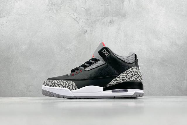 Tnt Air Jordan 3 Retro Military Black 黑水泥 #原盒原配 独家配原鞋拆解开发 #原楦原纸板开发 全市场最纯正四代版型 #原