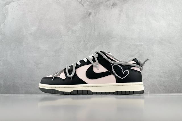 Yc 纯原特价 纯原 定制球鞋 Nike Dunk Low 甜心辣妹 情人节 黑粉 货号 Dd 3 117 尺码 35.5 36 36.5 37.5 38 38