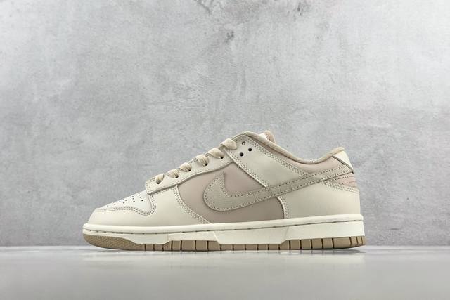 Yc 纯原特价 定制球鞋 Nike Dunk Low Gold Swoosh ' 红茶玛奇朵 浅棕 货号 Dx5930-001 尺码 36 36.5 37.5