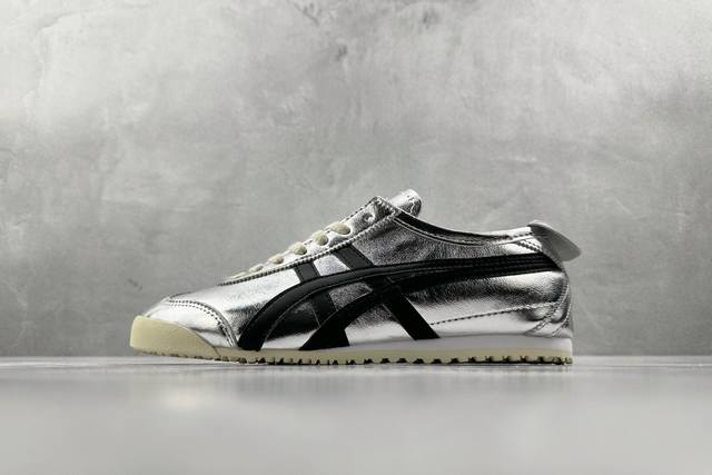 Sc版 渠道特供 二层跑量 Onitsuka Tiger鬼塚虎 Mexico 66 银黑色 货号 1183B566-020 尺码 36 37 37.5 38 3