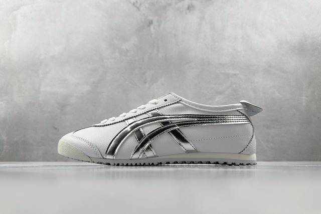 Sc版 渠道特供 二层跑量 Onitsuka Tiger鬼塚虎 Mexico 66 白银 货号 1183A499- 尺码 36 37 37.5 38 39 40