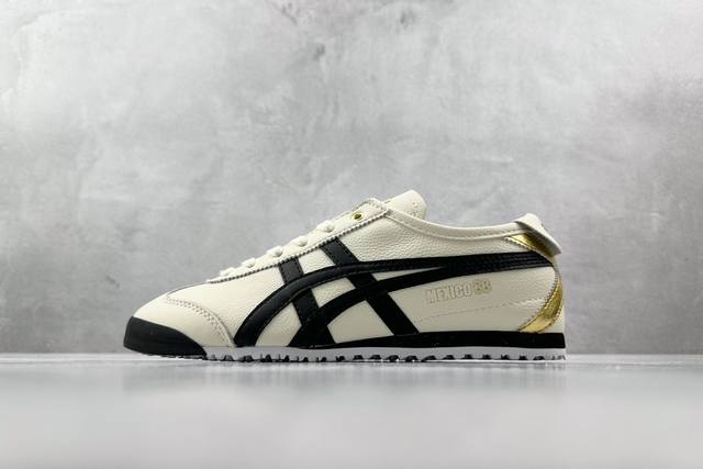 Sc版 渠道特供 二层跑量 Onitsuka Tiger鬼冢虎 Mexico 66 乳白色 货号 1183B493- 尺码 36 37 37.5 38 39 4