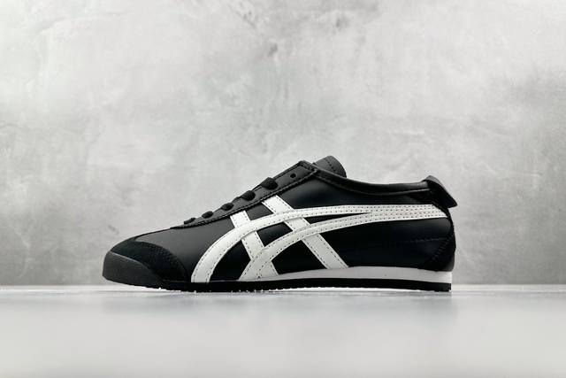 Sc版 渠道特供 二层跑量 Onitsuka Tiger鬼塚虎 Mexico 66 白黑 货号 Dl408-9001 尺码 36 37 37.5 38 39 4