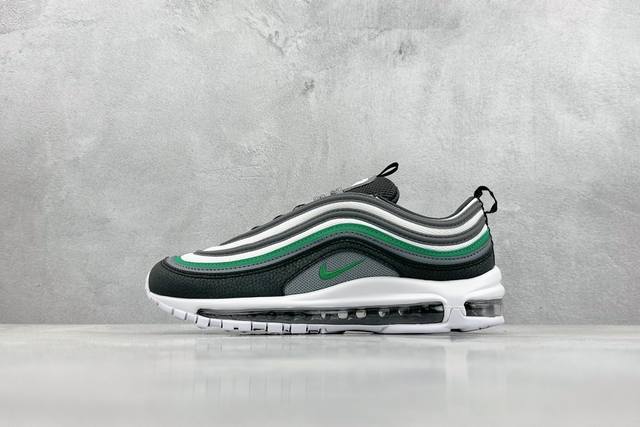 纯原 Nk Air Max 97 复古 灰绿 全新配色原装批次子弹拆解原鞋开发 打造全市场最强版本子弹 这里只对原鞋原厂tpu反光材料 市场首家原模原气垫 拒绝