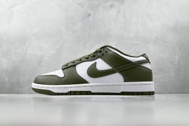 St 全新免修版 Nike Dunk Low Medium Olive 白橄榄绿 货号 Dd1503 120 尺码 36 36.5 37.5 38 38.5 3