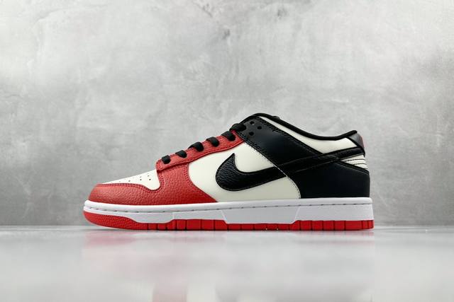 St 全新免修版 Nba Nike Dunk Low Emb Chicago 芝加哥nba75周年 Gs 黑白红 力荐免修版本 性价比极高 配色齐全 货号 Dd