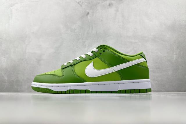 St 全新免修版本 Nike Dunk Low Gs 叶绿 力荐免修版本 性价比极高 配色齐全 货号 Dj6188-300 尺码 36 36.5 37.5 38