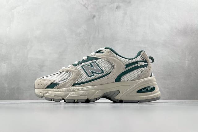 过验级别 New Balance Nb 530白灰绿 货号 Mr530Qa 尺码 36 36.5 37.5 38 38.5 39 40 40.5 41 42 4