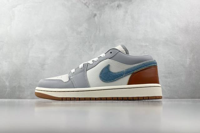 K版 综合版 Jordan Air Jordan 1 Low Se 白蓝 货号 Fz5046 041 尺码 36 36.5 37.5 38 38.5 39 40