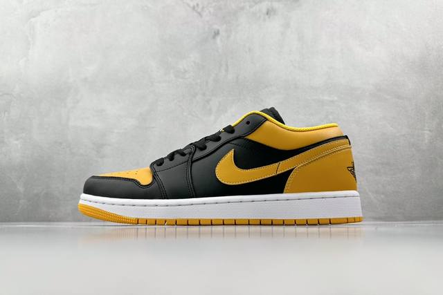 K版 综合版 Jordan Air Jordan 1 Low Yellow Ochre 橙 货号 553558 072 尺码 36 36.5 37.5 38 3