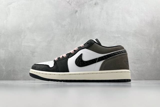 K版 综合版 Jordan Air Jordan 1 Low Se黑棕摩卡 货号 Dz4130-201 尺码 36 36.5 37.5 38 38.5 39 4