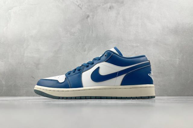 K版 综合版 Jordan Air Jordan 1 Low 蓝白 货号 Fn5214-141 尺码 36 36.5 37.5 38 38.5 39 40 40