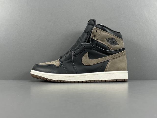 渠道优势 支持代发 东莞产 顶级aj1 棕黑 Jordan Air Jordan 1 High Og Palomino 皮革 摩卡 潮流复古 防滑 耐磨高帮复古