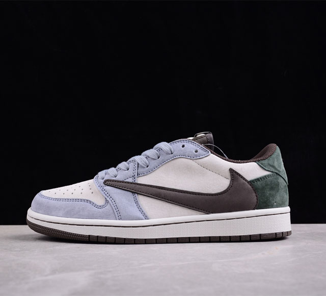 Travis Scott X Air Jordan 1 Low Og Aj1 乔1反转倒勾 联名款休闲运动篮球鞋 Dm7866-820 尺码 36 36.5 3