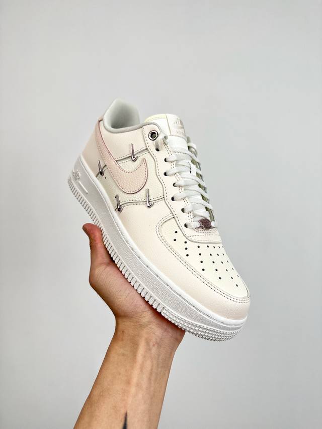 超神版 纯原级 终端放货 1 樱花粉四勾 Air Force 1 Low 原装级别 原楦头原纸板 打造纯正空军版型专注外贸渠道 全掌内置蜂窝气垫 原盒配件 原厂