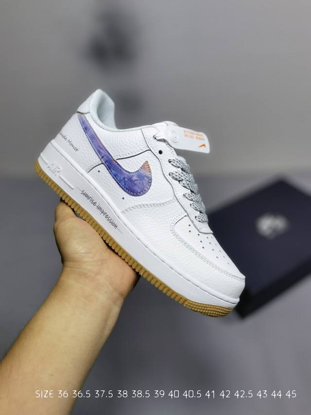 独家实拍nk Air Force 1 空军一号 官方货号：Cw1574-100 官方同步 原装级别 原楦头原纸板 打造纯正空军版型#专注外贸渠道 全掌内置蜂窝气