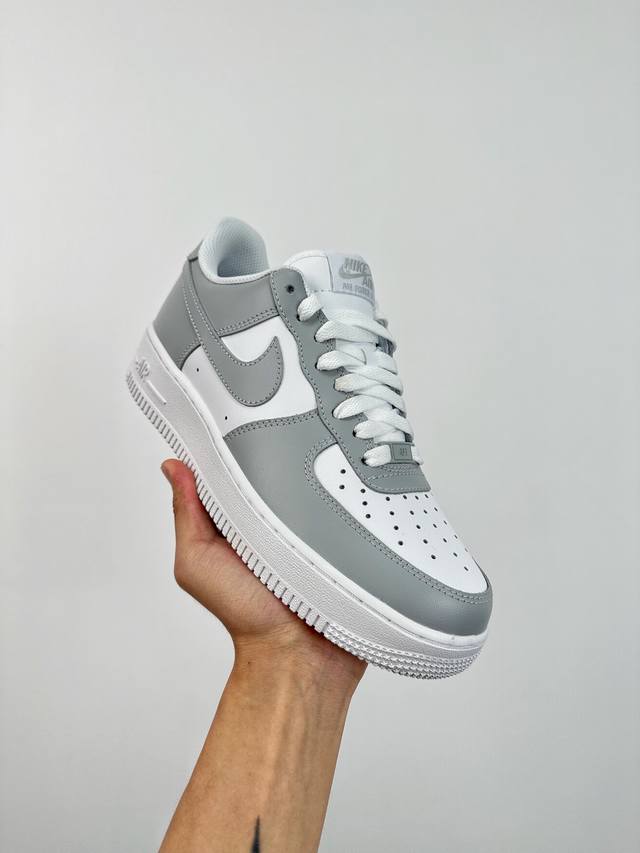 超神版 纯原级 终端放货 Air Force 1 Low 原装级别 原楦头原纸板 打造纯正空军版型专注外贸渠道 全掌内置蜂窝气垫 原盒配件 原厂中底钢印、拉帮完