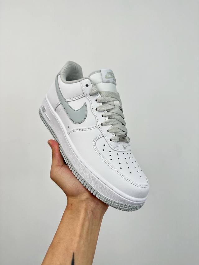 超神版 纯原级 终端放货 Nike Air Force 1 Low White And Black 官方同步 原装级别 原楦头原纸板 打造纯正空军版型#专注外贸