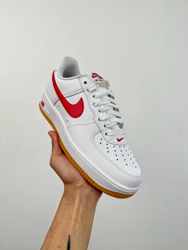 超神版 纯原级 终端放货 Niek Air Force 1 Low Retro Since 82 休闲板鞋“白粉” 空一军号低板帮鞋 同步官包方装配件 原头楦原