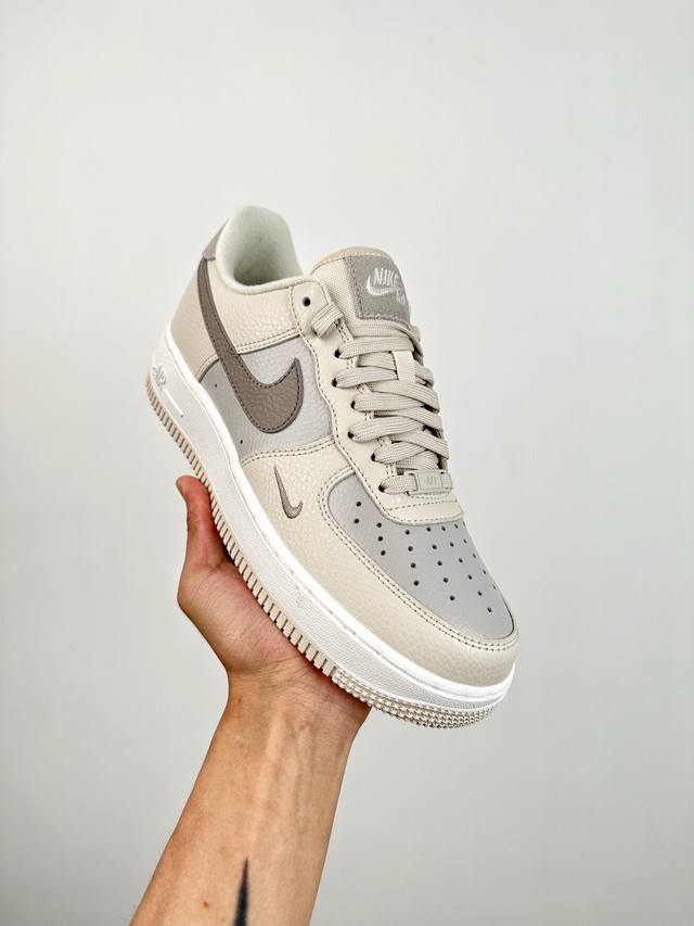 超神版 纯原级 终端放货 Nike Air Force 1 Low '07 奶茶棕 小钩 原楦头原纸板 打造纯正空军版型 专注外贸渠道 全掌内置蜂窝气垫 #原盒