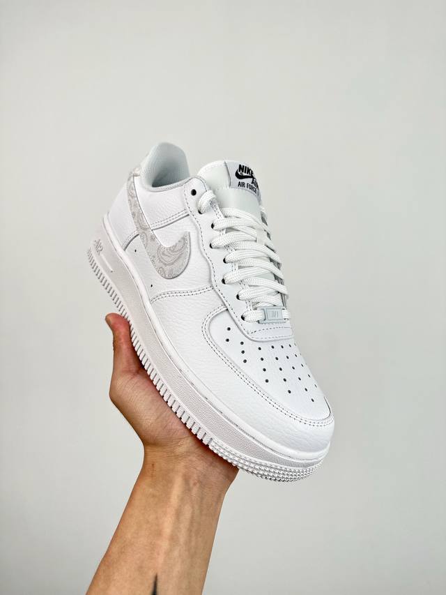 超神版 纯原级 终端放货 Nike Air Force 1 空军一号 灰腰果 官方同步 原装级别 原楦头原纸板 打造纯正空军版型#专注外贸渠道 全掌内置蜂窝气垫