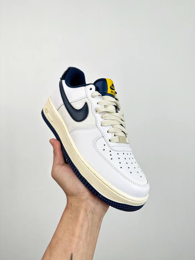 超神版 纯原级 终端放货 Nike Air Force 1 空军一号低帮 帆白蓝 官方同步 原装级别 原楦头原纸板 打造纯正空军版型#专注外贸渠道 全掌内置蜂窝