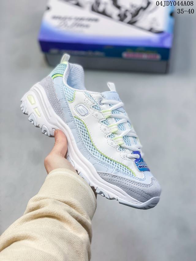 Skechers D'Lites 斯凯奇新款运动鞋熊猫鞋复古老爹鞋 货号：Dmz05223Es 斯凯奇新款运动鞋熊猫鞋复古老爹鞋 货号：Dmz05223 尺码：