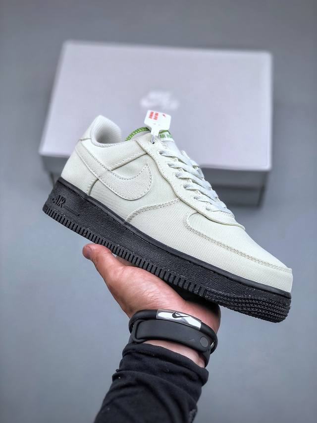 Air Force 1 Low Next Nature 淡绿黑原楦头原纸板 打造纯正空军版型专注外贸渠道 全掌内置蜂窝气垫 #原盒配件 原厂中底钢印、拉帮完美