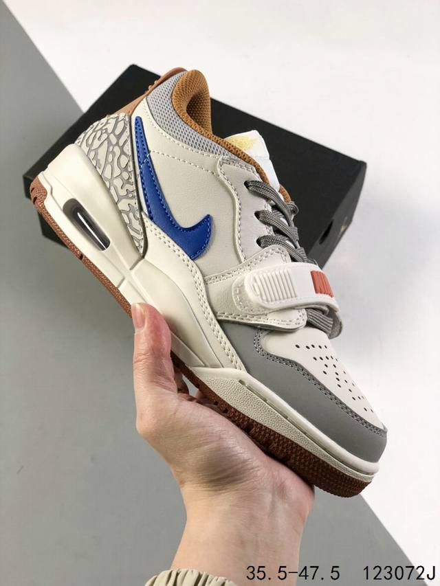 公司级真标带半码！ 乔丹一代 低帮 气垫 Air Jordan Legacy 312 Low 乔丹联名 号称 “最强三合一” 的 Jordan Legacy 3