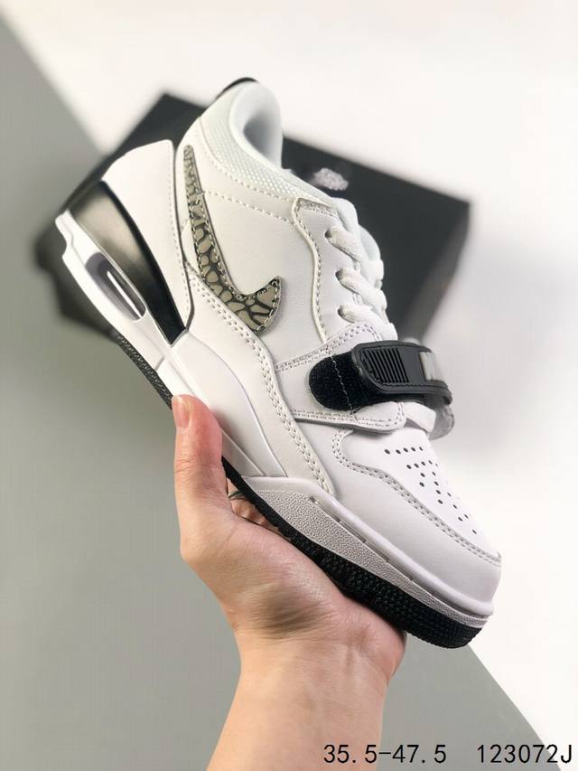 公司级真标带半码！ 乔丹一代 低帮 气垫 Air Jordan Legacy 312 Low 乔丹联名 号称 “最强三合一” 的 Jordan Legacy 3