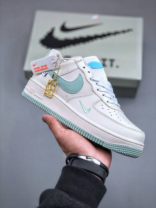 Nike Air Force 1 Low 07 云浮冰 #原楦头原纸板 打造纯正低帮空军版型 #专注外贸渠道 全掌内置蜂窝气垫 #原盒配件 原厂中底钢印、拉帮完