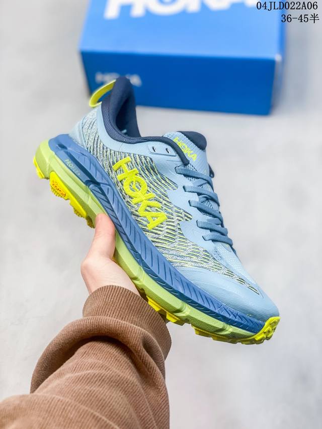 小红书推荐 Hoka M Mafate Speed 4 四代 这个品牌来自于新西兰的毛利语，Hoka表示大地，One One表示飞越，连起来就是飞越地平线，On