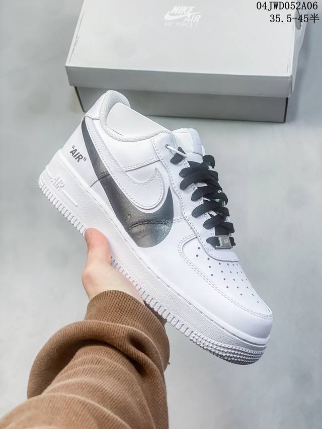 公司级带半码 耐克nike Air Force 1 Low 空军一号低帮休闲板鞋 打造纯正空军版型#专注外贸渠道 全掌内置蜂窝气垫 #原盒配件 原厂中底钢印、拉