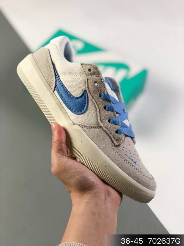 真标带半码！ 耐克nike Sb Force 58款 是一款将前沿创新带入街头的单品，它具有硫化杯底，具有出色的耐用性和灵活性。使用帆布和绒面革，在饰面上放置通