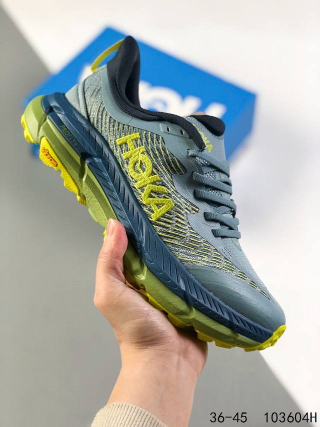 小红书推荐 Hoka M Mafate Speed 4 四代 这个品牌来自于新西兰的毛利语，Hoka表示大地，One One表示飞越，连起来就是飞越地平线，On