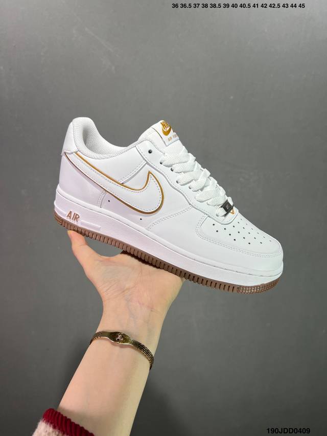 Nike Air Force1 Low Af1 经典款小麦色空军一号低帮休闲板鞋 Cj9179-200。Nike继续推出小麦色af1 以高帮款与低帮款的方式呈现