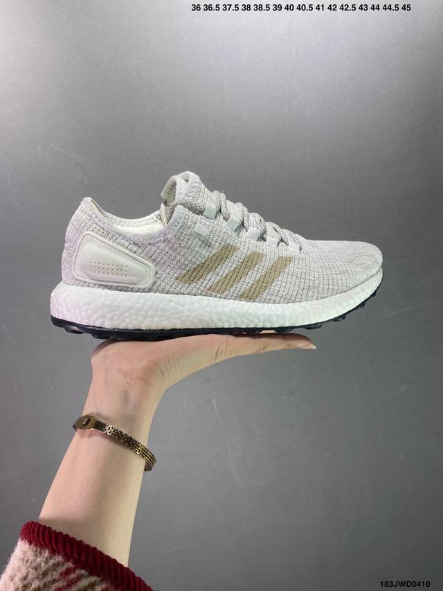 公司级adidas Pure Boost 3.0 阿迪达斯 Pure Boost 3.0系列 针织透气鞋面 超软boost爆米花缓震中底 休闲运动鞋 慢跑鞋 反