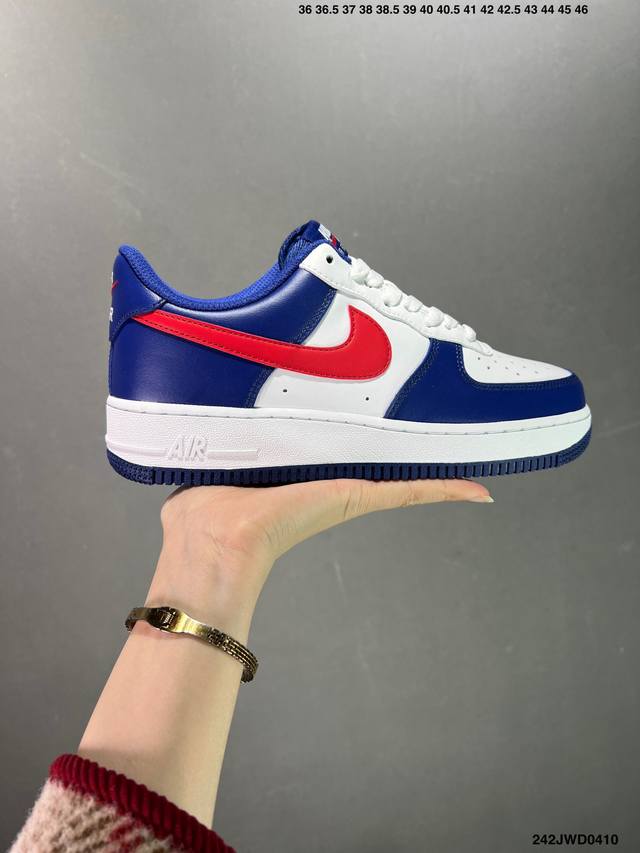 公司级nike Air Force 1 Low ”Independence Day“ 独立日 空军一号典经低百帮搭休闲动运板鞋 货号：Cz9164-100 Si