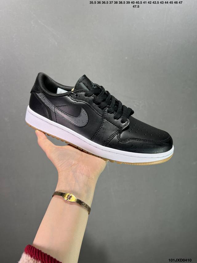 公司级air Jordan 1 Low Aj1乔1低帮休闲板鞋 同步官方配色 市场唯一独家头层皮打造 原鞋原档案开发 原厂皮料 原档冲孔鞋头 正确满胶鞋垫 四线