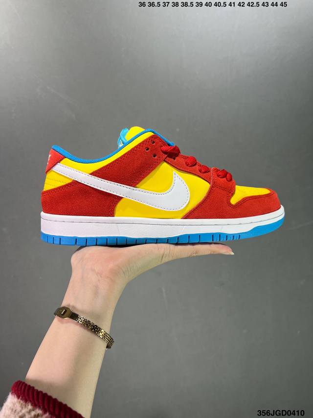 真标耐克 Nike Sb Zoom Dunk Low 板鞋 系列经典百搭休闲运动板鞋加厚鞋舌的填充，使舒适性大大提升，同时也更方便穿脱中底部分则加入了脚感柔软舒